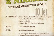 Setkání mužských sborů - 1.6.2024 Nikolčice